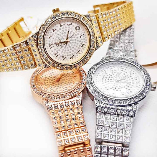 Stainless Steel Lady Watches Pack of 3
