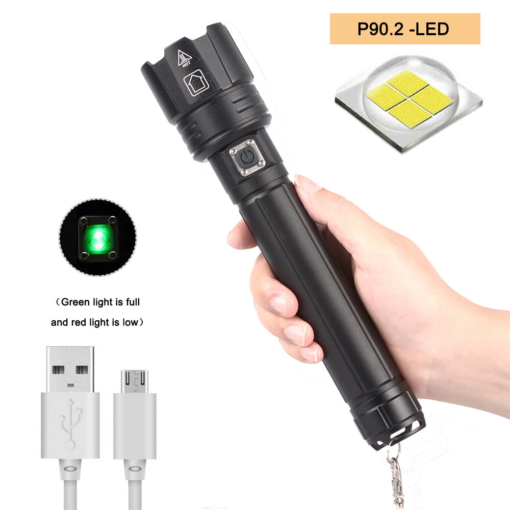 P90 Rechargeable LED Flashlight