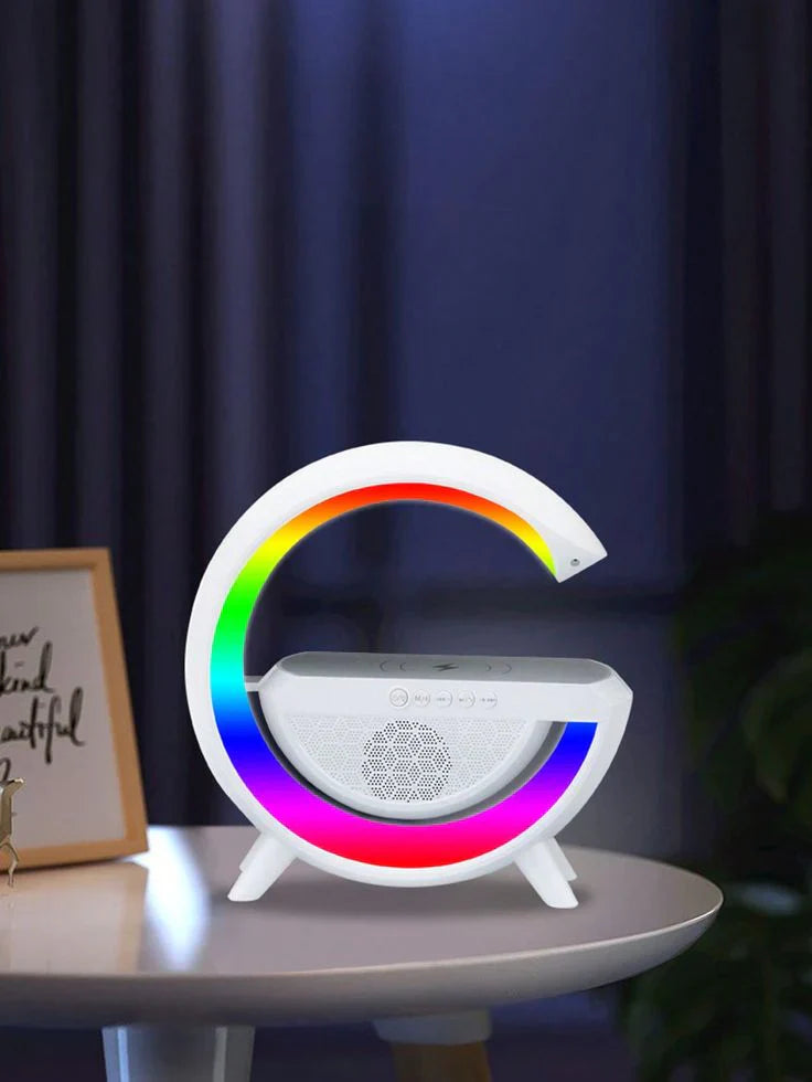 LED Light Table Lamp With Wireless Charger