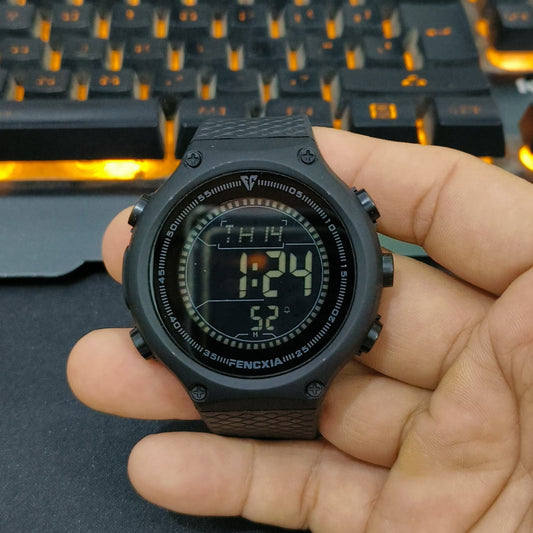 Waterproof Fencxia Big Watch Digital with LED