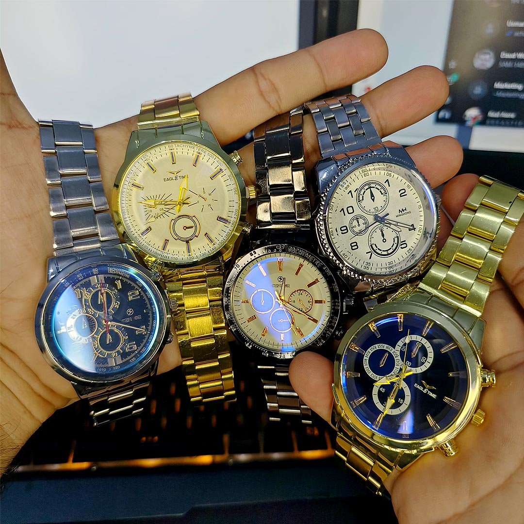 5 Metal Watches Deal