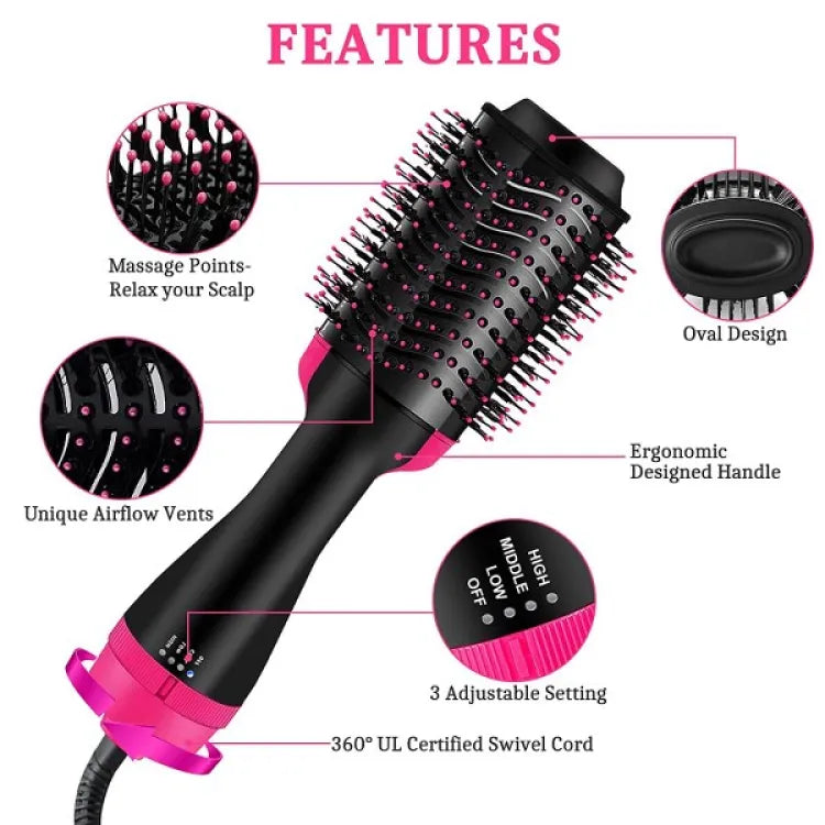 3 In 1 One Step Hair Dryer And Volumizer