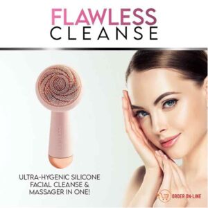 Flawless Cleanse silicon facial cleanser